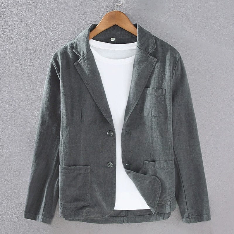 August | Leinenblazer