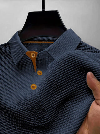 Stefano | Polohemd mit luxuriöser Textur