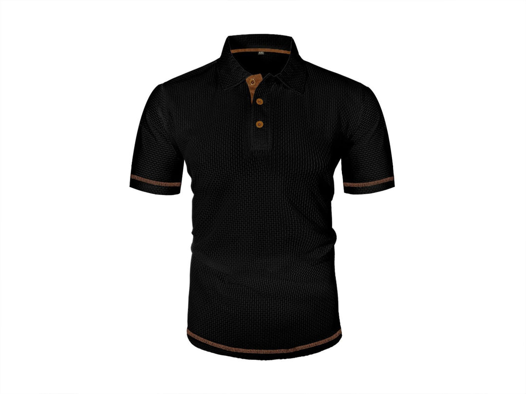 Stefano | Polohemd mit luxuriöser Textur