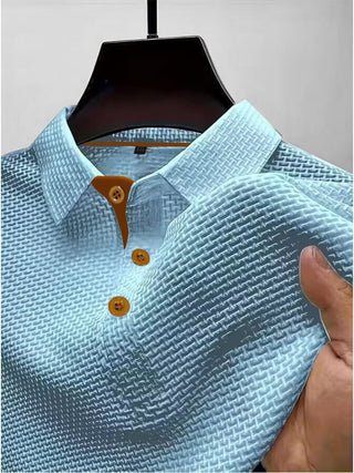 Stefano | Polohemd mit luxuriöser Textur