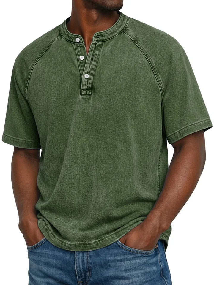 Kron | Vintage-Henley-Shirt