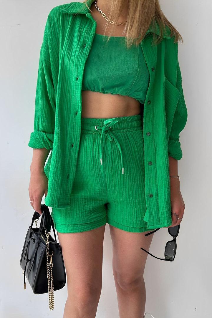 Hayzel | Passendes Oberteil und Shorts Set