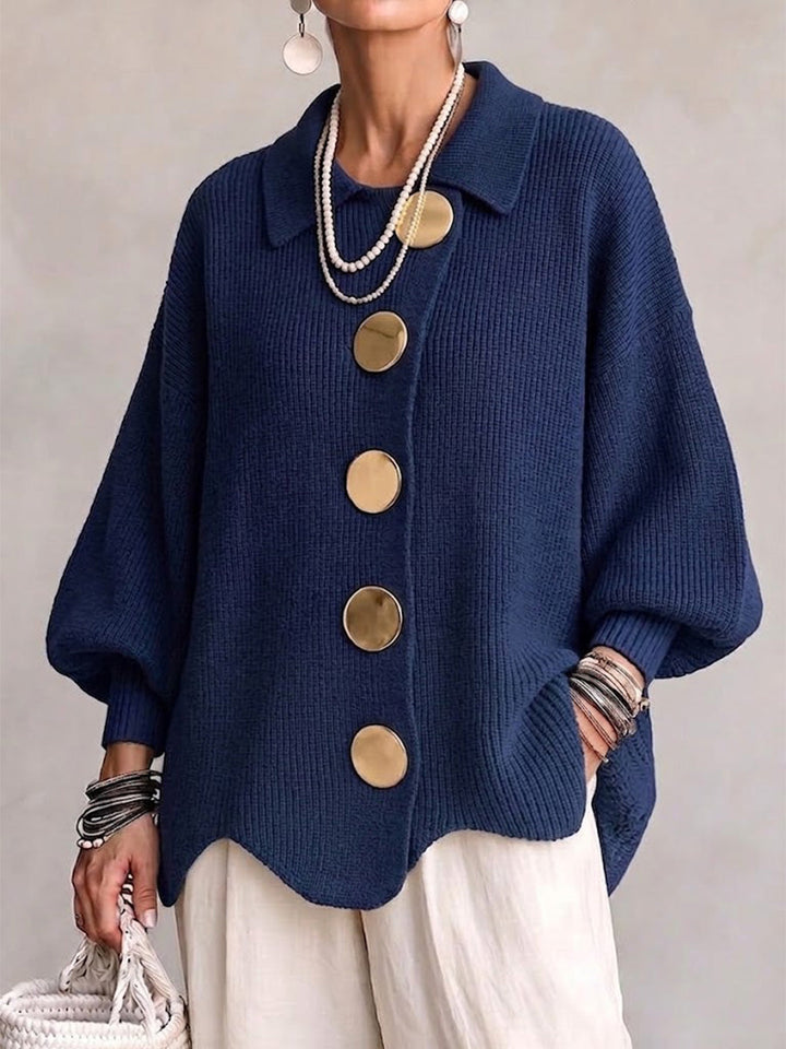Victoire | Übergroßer Kragen-Cardigan
