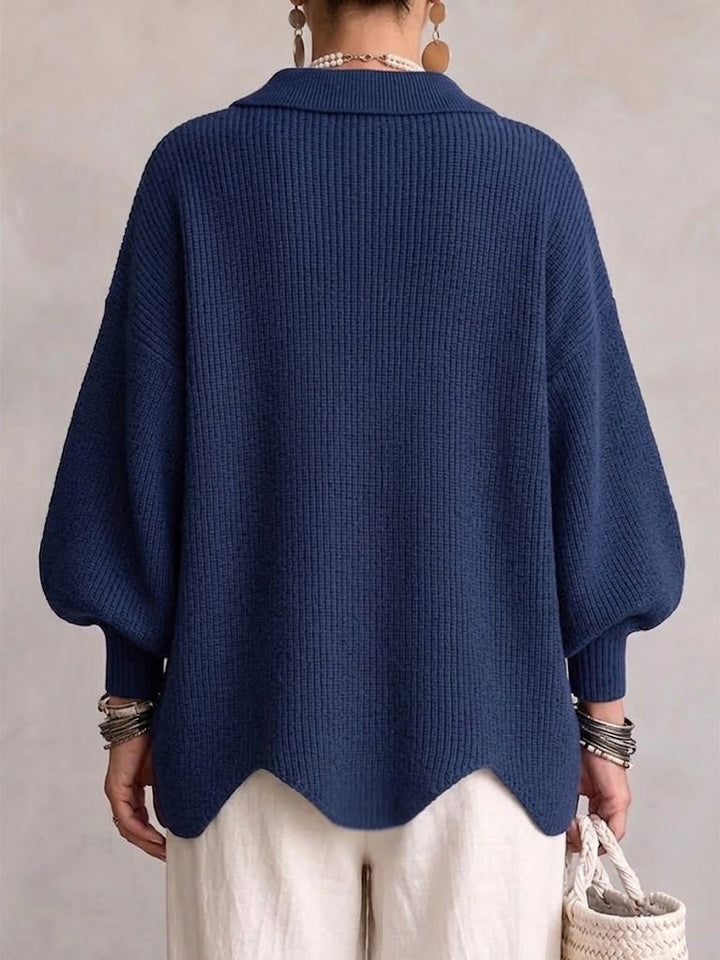 Victoire | Übergroßer Kragen-Cardigan