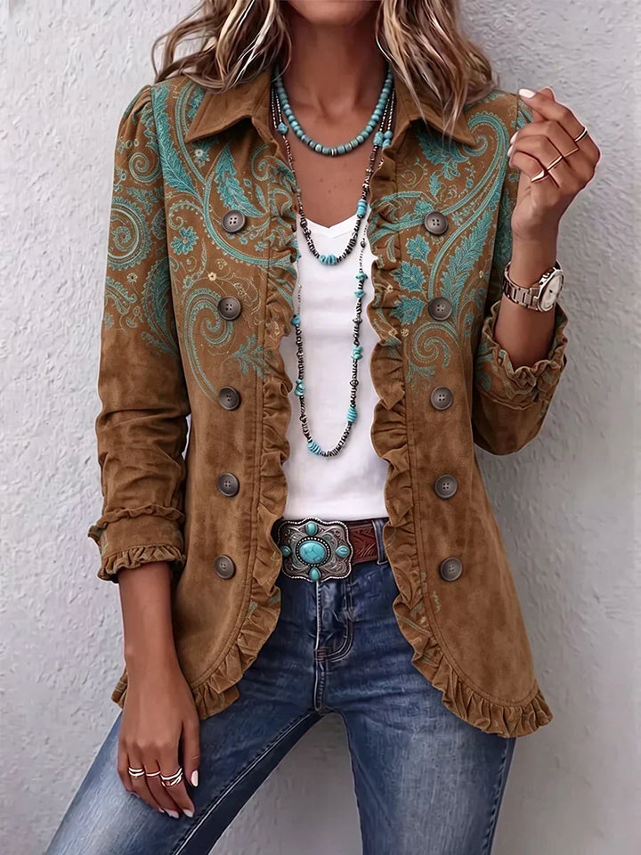 Lois | Boho Rüschjacke