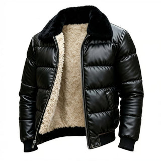 Henrik | Warme, gepolsterte Jacke im Vintage-Stil