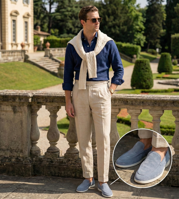 Lorenzo | Loafer aus hochwertigem Wildleder