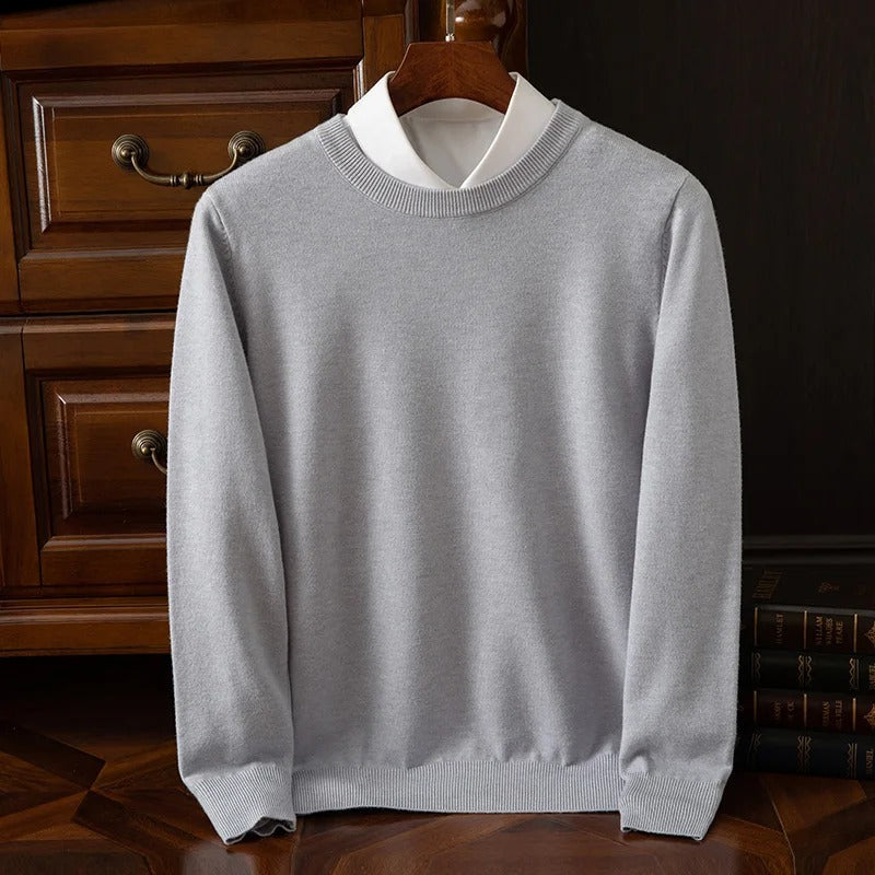 Eleganter Pullover aus Wolle