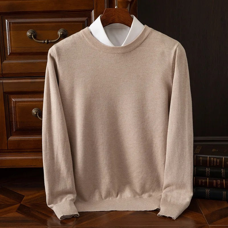 Eleganter Pullover aus Wolle