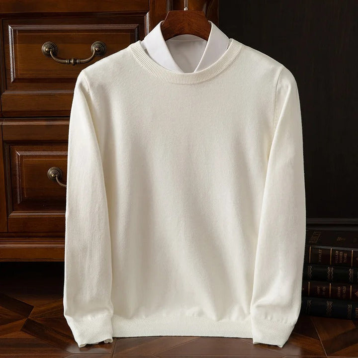 Eleganter Pullover aus Wolle